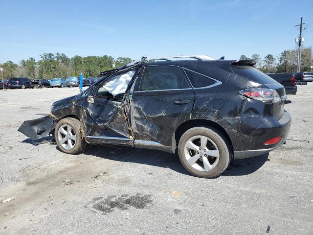 2T2BK1BA7CC137487 - 2012 LEXUS RX 350 BLACK photo 2