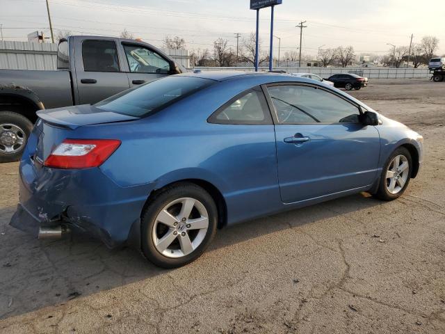 2HGFG12998H571857 - 2008 HONDA CIVIC EXL BLUE photo 3