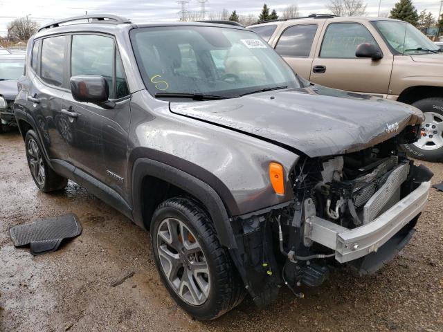 ZACCJBBB5JPJ34998 - 2018 JEEP RENEGADE LATITUDE GRAY photo 4