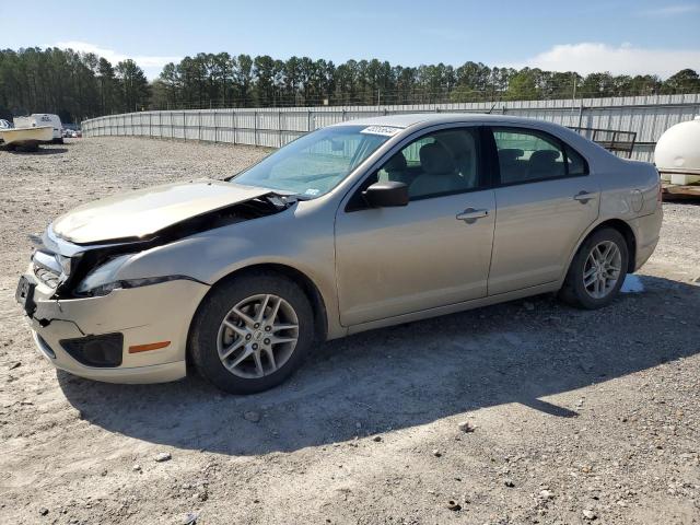 3FAHP0GA1AR269533 - 2010 FORD FUSION S GOLD photo 1