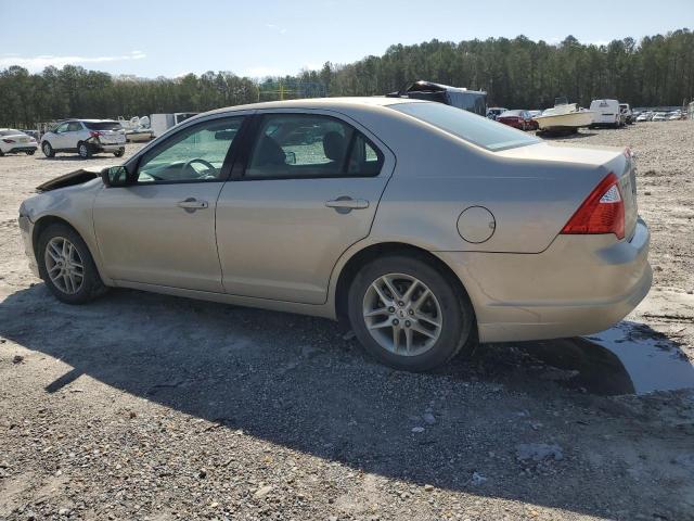 3FAHP0GA1AR269533 - 2010 FORD FUSION S GOLD photo 2