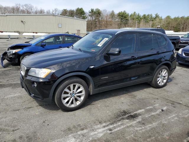 5UXWX9C54E0D32257 - 2014 BMW X3 XDRIVE28I BLACK photo 1