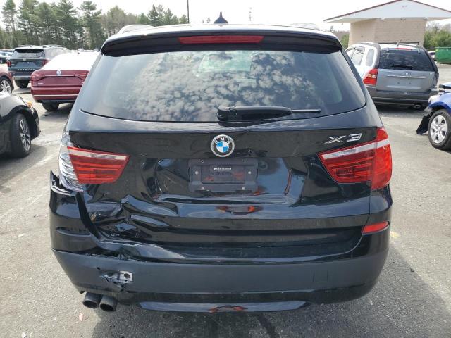 5UXWX9C54E0D32257 - 2014 BMW X3 XDRIVE28I BLACK photo 6