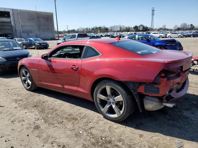 2G1FG1E38C9204434 - 2012 CHEVROLET CAMARO LT RED photo 2