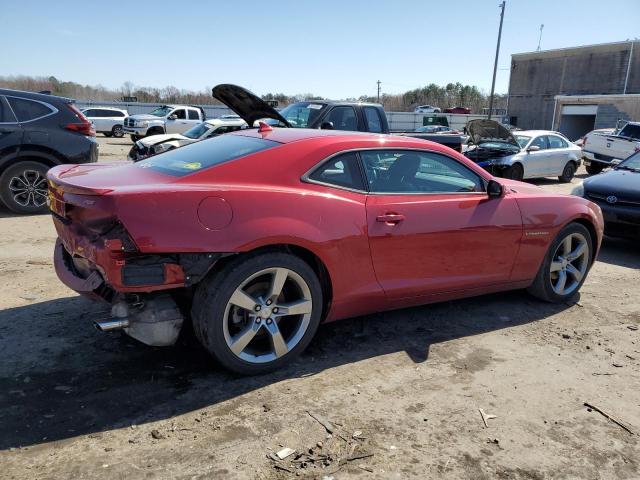 2G1FG1E38C9204434 - 2012 CHEVROLET CAMARO LT RED photo 3