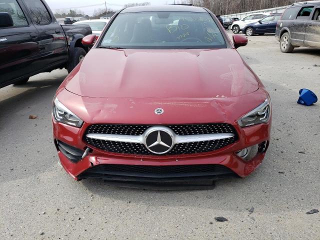 W1K5J4HB2MN177101 - 2021 MERCEDES-BENZ CLA 250 4MATIC RED photo 5