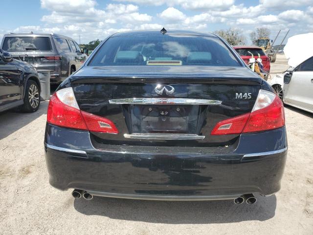 JNKBY01E09M700181 - 2009 INFINITI M45 BASE BLACK photo 6