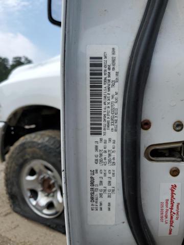 3C6UR5DL4DG527573 - 2013 RAM 2500 SLT თეთრი ფოტო 12