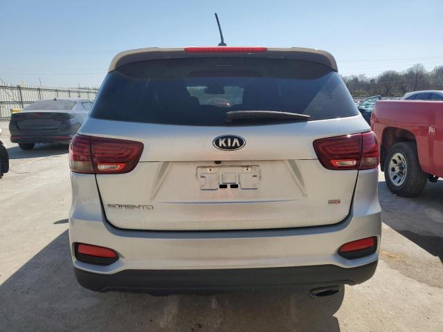 5XYPG4A30KG452277 - 2019 KIA SORENTO L SILVER photo 6