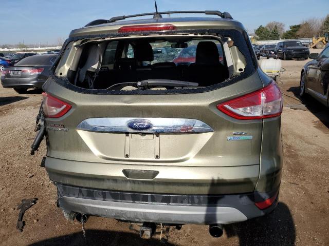 1FMCU0HXXDUC85108 - 2013 FORD ESCAPE SEL GREEN photo 6