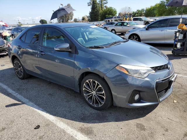 2T1BURHE3FC467719 - 2015 TOYOTA COROLLA L GRAY photo 4