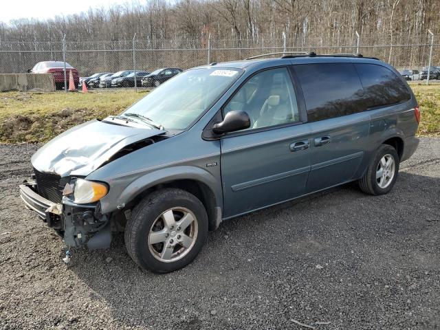 2D4GP44L56R700541 - 2006 DODGE GRAND CARA SXT GRAY photo 1