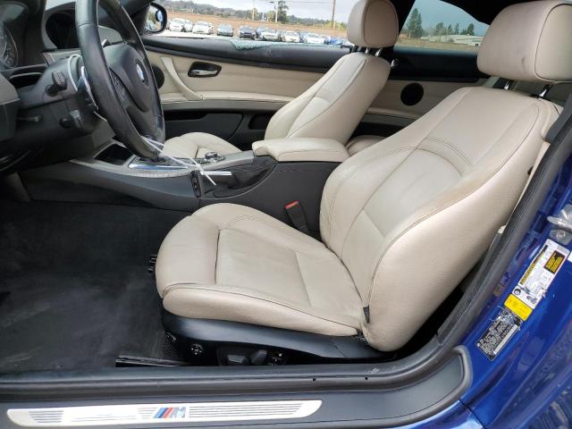 WBAKG1C57BE618548 - 2011 BMW 335 IS BLUE photo 7