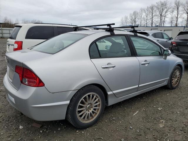 1HGFA168X6L127079 - 2006 HONDA CIVIC EX SILVER photo 3