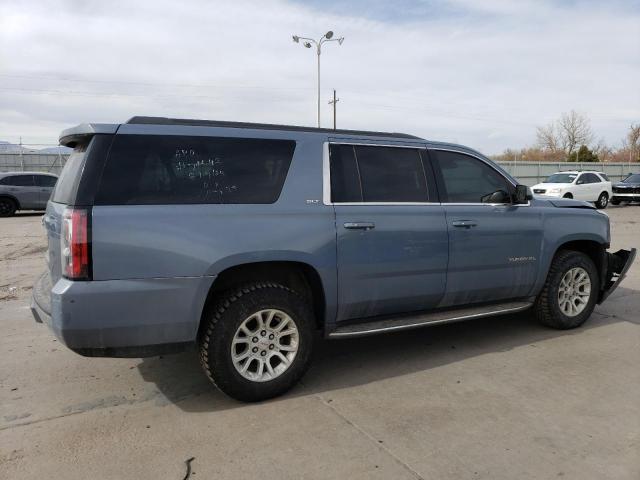 1GKS2GKC3GR262835 - 2016 GMC YUKON XL K1500 SLT BLUE photo 3