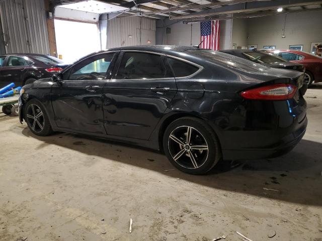 3FA6P0HDXER388252 - 2014 FORD FUSION SE BLACK photo 2