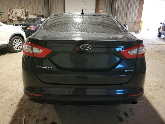 3FA6P0HDXER388252 - 2014 FORD FUSION SE BLACK photo 6