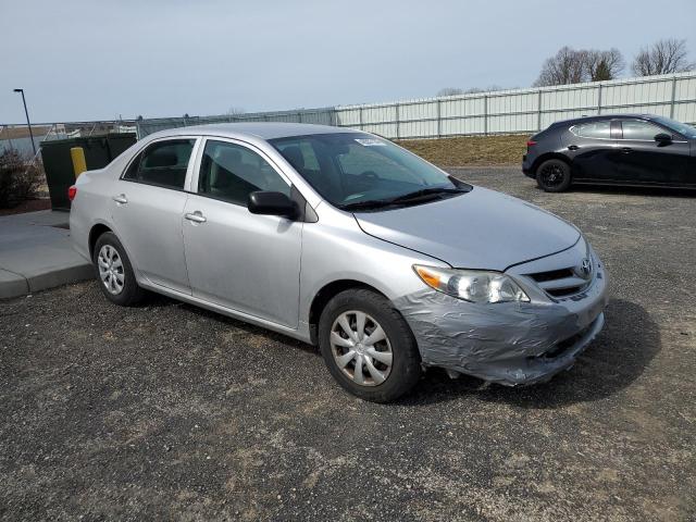 2T1BU4EE9BC740096 - 2011 TOYOTA COROLLA BASE SILVER photo 4