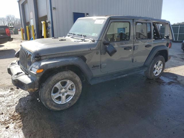 1C4HJXDN9PW590091 - 2023 JEEP WRANGLER SPORT GRAY photo 1