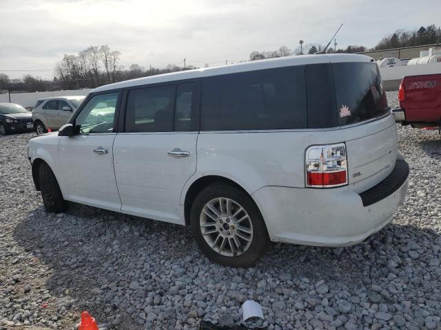 2FMHK6C89KBA04675 - 2019 FORD FLEX SEL WHITE photo 2