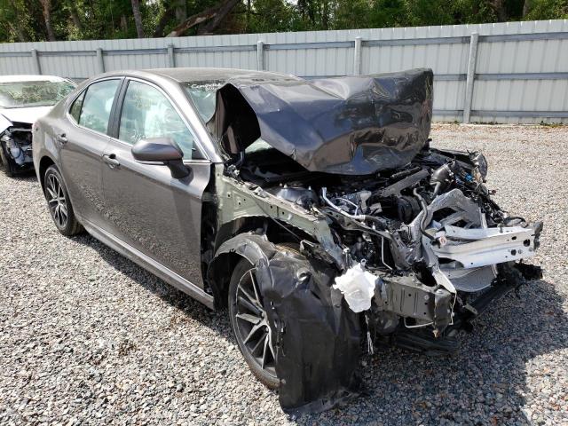 4T1G11AK7PU759695 - 2023 TOYOTA CAMRY SE NIGHT SHADE GRAY photo 4