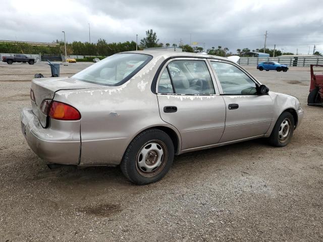 2T1BR12EXYC327763 - 2000 TOYOTA COROLLA VE BEIGE photo 3