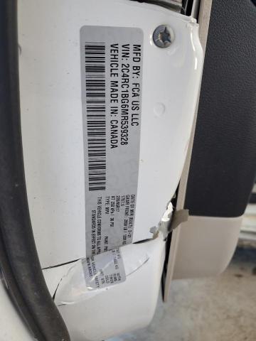 2C4RC1BG6MR539328 - 2021 CHRYSLER PACIFICA TOURING L WHITE photo 12