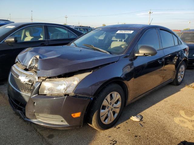 1G1PA5SH4E7403756 - 2014 CHEVROLET CRUZE LS BLUE photo 1