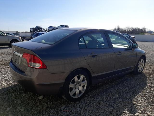 1HGFA16569L025689 - 2009 HONDA CIVIC LX GRAY photo 3