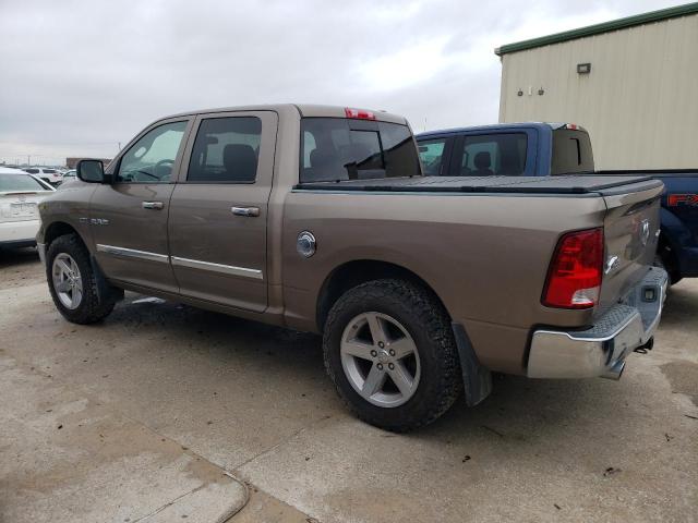 1D3HV13TX9S770120 - 2009 DODGE RAM 1500 BROWN photo 2