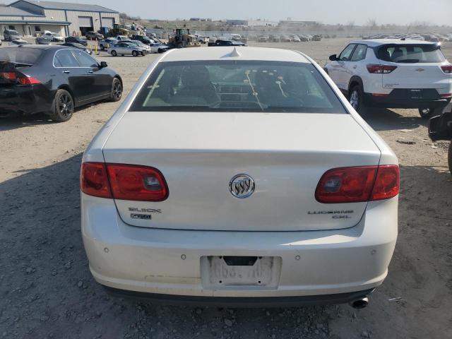 1G4HC5EM9AU115382 - 2010 BUICK LUCERNE CXL WHITE photo 6