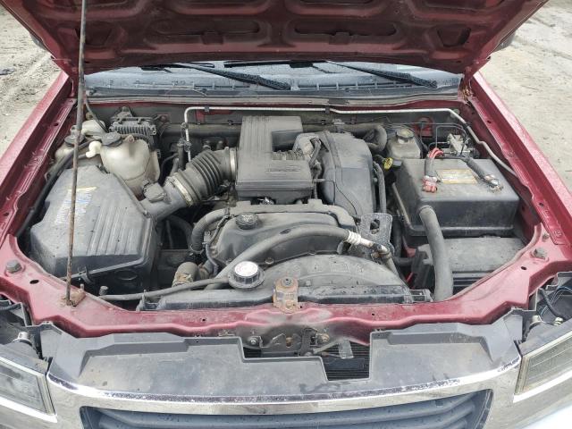 1GTDT136848217673 - 2004 GMC CANYON RED photo 11