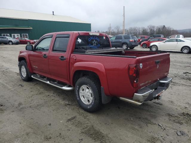 1GTDT136848217673 - 2004 GMC CANYON RED photo 2