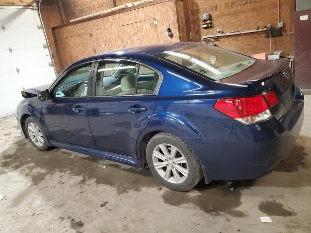 4S3BMCG61A3231644 - 2010 SUBARU LEGACY 2.5I PREMIUM BLUE photo 2