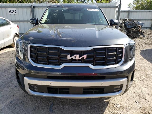 5XYP5DGC5RG454274 - 2024 KIA TELLURIDE SX GRAY photo 5