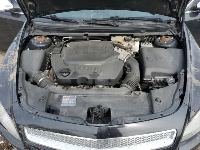 1G1ZE5E76BF369143 - 2011 CHEVROLET MALIBU LTZ შავი ფოტო 11