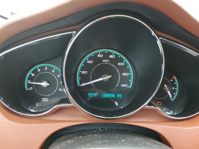 1G1ZE5E76BF369143 - 2011 CHEVROLET MALIBU LTZ შავი ფოტო 9