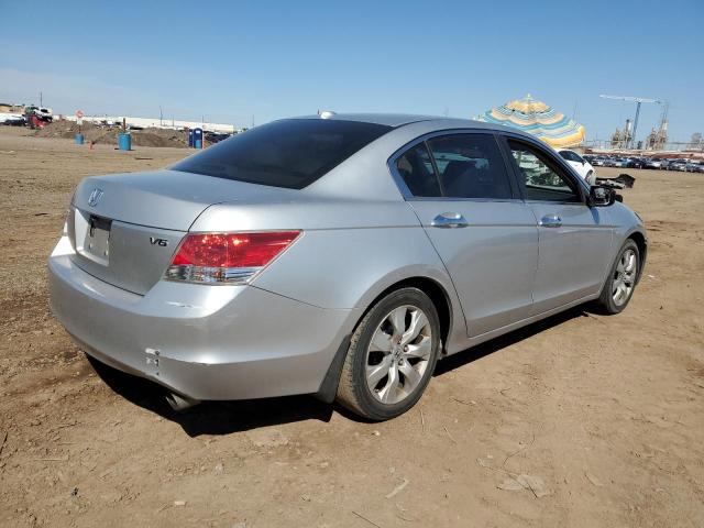 1HGCP36869A051065 - 2009 HONDA ACCORD EXL SILVER photo 3