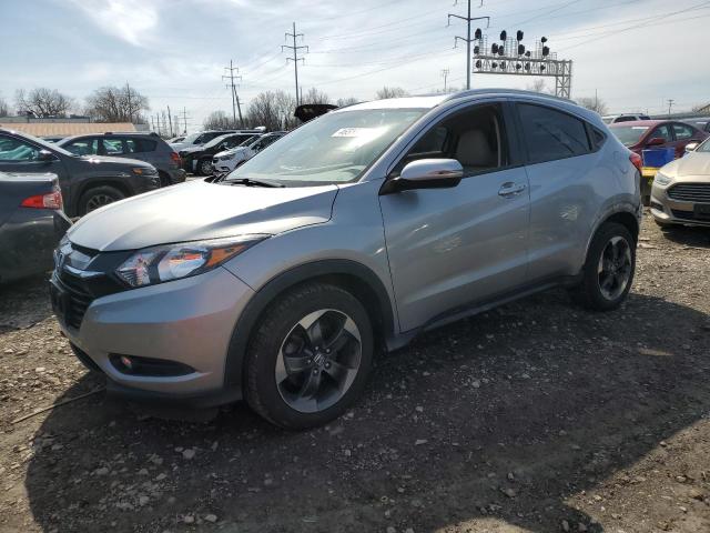 3CZRU6H74JM724153 - 2018 HONDA HR-V EXL SILVER photo 1