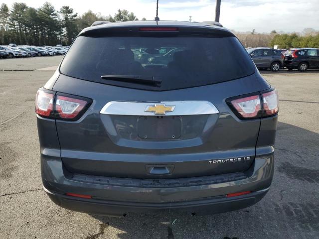 1GNKRFKD8EJ229357 - 2014 CHEVROLET TRAVERSE LS BLACK photo 6