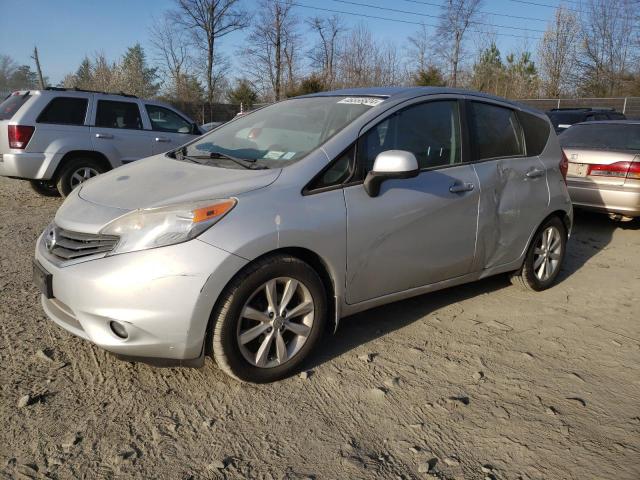 3N1CE2CP9EL358035 - 2014 NISSAN VERSA NOTE S SILVER photo 1