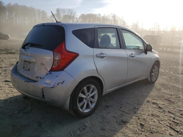 3N1CE2CP9EL358035 - 2014 NISSAN VERSA NOTE S SILVER photo 3