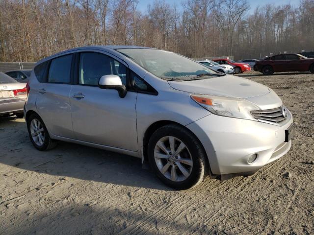 3N1CE2CP9EL358035 - 2014 NISSAN VERSA NOTE S SILVER photo 4