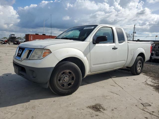 1N6BD0CT3EN719981 - 2014 NISSAN FRONTIER S WHITE photo 1