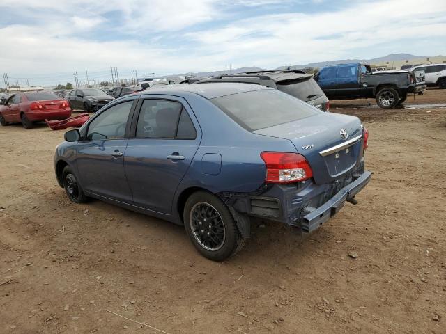 JTDBT903691313740 - 2009 TOYOTA YARIS BLUE photo 2