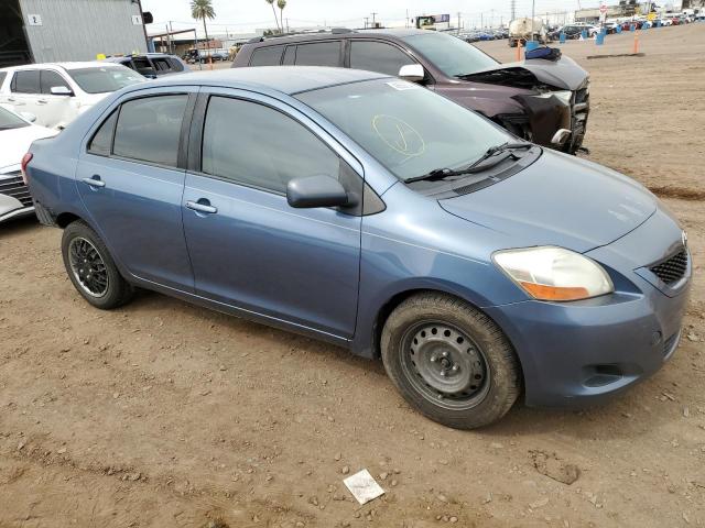 JTDBT903691313740 - 2009 TOYOTA YARIS BLUE photo 4