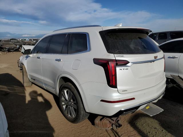 1GYKPDRS0MZ190443 - 2021 CADILLAC XT6 PREMIUM LUXURY WHITE photo 2