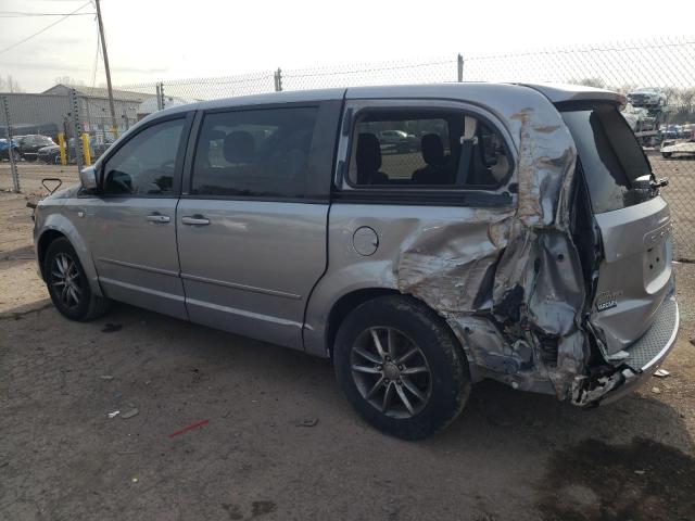 2C4RDGBG0ER226664 - 2014 DODGE GRAND CARA SE SILVER photo 2