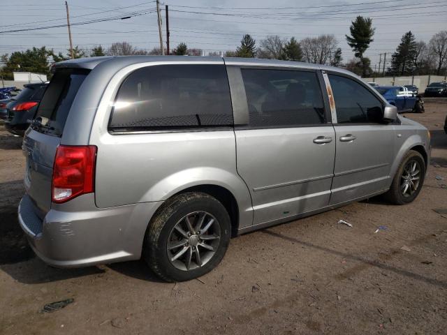 2C4RDGBG0ER226664 - 2014 DODGE GRAND CARA SE SILVER photo 3