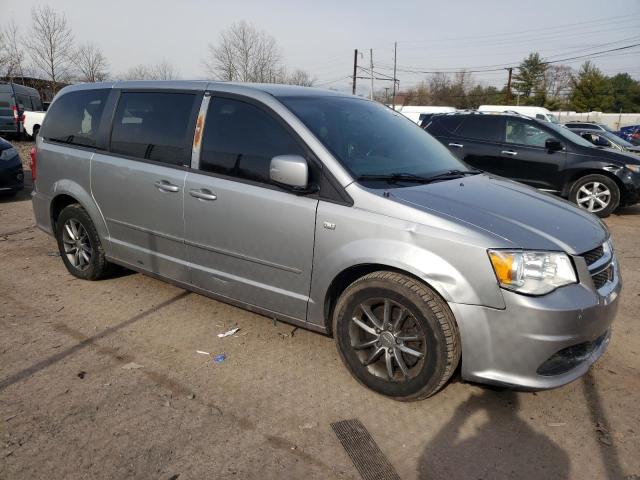 2C4RDGBG0ER226664 - 2014 DODGE GRAND CARA SE SILVER photo 4